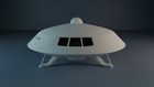 Lost In Space Jupiter 2 - 4  Diameter   Robot   Chariot   Space Pod 3d Printed 