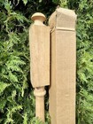Large New Old Stock Victorian Style Solid Maple Newel Post 60    Architecture
