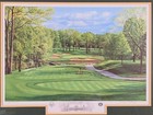 Signed 153   Linda Hartough Print Of 13th Hole Signed Limited Edition Course  3