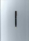 Vintage Parker Black Duofold Gold Filled Trim Jewel   Slim Band Twist Pencil