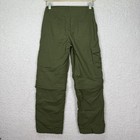 Rei Convertible Cargo Pants Hiking Outdoor Zip Off Olive Green Boys Size M