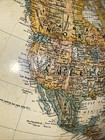 Antique Vintage World Classic Series Raised Surface Replogle Globe