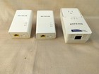 Lot Of 3 - Netgear Powerline -  1x  Xav5501 Adapter    2x  1200 Pl1200s Adapters