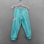 Nike Kids Teal Blue Club Fleece Jogger Sweatpants Kids Large Swoosh Logo New
