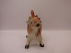 Vintage Davar Brown Cow Creamer Made Japan 7  l Original Sticker