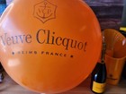 10 Veuve Clicquot Balloons - 5 Pink And 5 Orange Xl Size