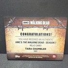 Topps 2017 Amc The Walking Dead Season 7 Tara Chambler Costume Relic R-tc