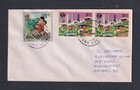 Bhutan 1980   s Imperf   Commemorative Issues On Two Covers To Bomaby India
