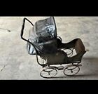 Vintage British Silver Cross Pram And Stroller