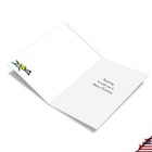 12 Funny Christmas Cards Envelopes  1 Design   - Cat Holiday Spirit - Nobleworks