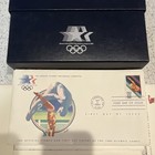 Complete 1984 Los Angeles Olympics Usa First Day Covers 20c Stamp Boxed Set