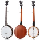 5-string Banjo  Left Handed W  Closed Back  Mahogany Resonator  Geared 5th Tuner
