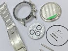 Diy 40mm Stainless Steel Watch Kit For 4131 7750 4130 Aftersales Accessories