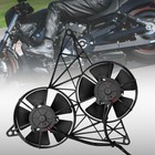 For Harley V-rod Vrsc Vrscb Vrscd Vrscdx New Motorcycle Cooling Radiator Fan