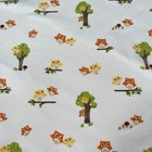 Gymboree Yellow White Forest Owl Tree Baby Swaddle Cotton Blanket