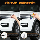 Serenity White Pearl w6h  Touch Up Paint Compatible With Hyundai 2-in-1 Car Scra