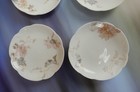 Set Of 4 Antique Haviland Limoges Schleiger 86a Chrysanthemum Butter Pats