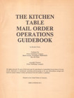 Dan Kennedy Recommended Brooks Owen Kitchen Table Mail Order Business Guidebook