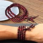 Sandalwood Necklace Bead Mala Buddhist Buddha Meditation Prayer  uk  108 E6w3