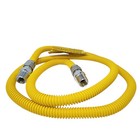 Brasscraft Gas Connector 60  X 1 2  Od For Water Heater  Range  Or Dryer