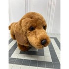 Russ Berrie Yomiko Classics Dachshund Plush Brown Realistic Dog Nwt