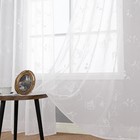  Lace Sheer Curtains 63 Inches Long 52 w X 63 l  pack Of 2  R-vintage Flower