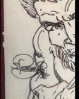 Wolverine Original Sketch Art Signed By Scott Rosema Marvel