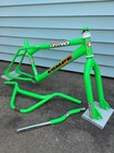 Dyno Compe Bmx Freestyle Bike Gt Detour Air Old School Green Frame Forks Bars
