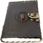 Large Writing Notebook Handmade Leather Bound Vintage Journal For Women men W   