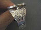 Old Native American Navajo 1921 Morgan Dollar And Sterling Silver Cuff Bracelet