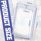 35pt Magnetic Card Holder Display Case For Trading Sports Mtg Cards 2 52x3 52