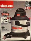 Shop Vac 8-gallon 6 Hp Stainless Steel Wet dry Vacuum   Accessories 61795-89 New