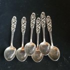 Norwegian 830 Silver  Spoons Set Of Six 