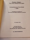 Fenton Glass  The Third 25 Years   Comprehensive Price Guide 1998
