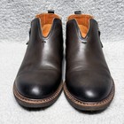 Pikolinos Aldaya Womens Size 38 Us 7 5-8 Ankle Boots Lead Brown Leather Side Zip