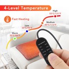 5v Usb Electric Heating Pad Heated Cushion Cold Resistant 4-level Temperature