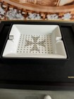 Vacheron Constantin Ceramic Ashtray With Gold Logos     Made In France  Brand New