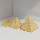 Handmade Egyptia Pyramids Set Pharaonic Decor Unique Ancient Egypt Souvenir Gift