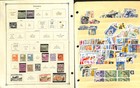Tunisia Stamp Collection On 34 Scott International Pages  1888-1962 French  be 