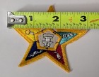 25 Pack Vintage Order Of The Eastern Star Oes Star Patch Detailed Embroidery Nos