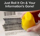 Id Police Guard Stamp Roller Identity Theft Protection Mail As Seen On Tv