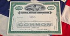  lot Of 100  Green General Motors Corporation Stock Certificates Dealer Lot