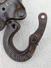 Wi Barn Antique Louden  i25 A59 A60  Hay Trolley Center Drop Pulley Cast Iron Ad