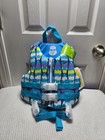 Speedo Sms Child Pfd Kids Life Jacket Vest Blue black Striped  gg 