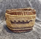 Antique Makah Nootka Northwest Coast Style Native American Indian Basket 4in 