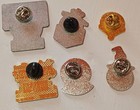 Walmart Smiley Face Employee Lapel Pins Vest Jacket 6pk