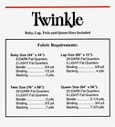 Twinkle Quilt Pattern By Swirly Girls Design Sgd018