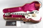 2014 Gibson Custom Shop Les Paul Custom Alpine White     Vintage Patina     Coa   Or