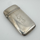 Antique Art Nouveau Sterling Silver Match Safe Vesta