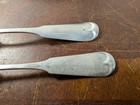 Sterling Silver Spoon Set Of 2 Vintage Marked  g 925 1000 S  39 7 Grams Total